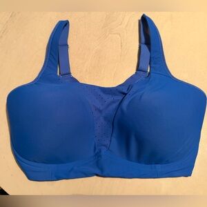 lululemon Run Times High Support Black Sports Bra - 38DD